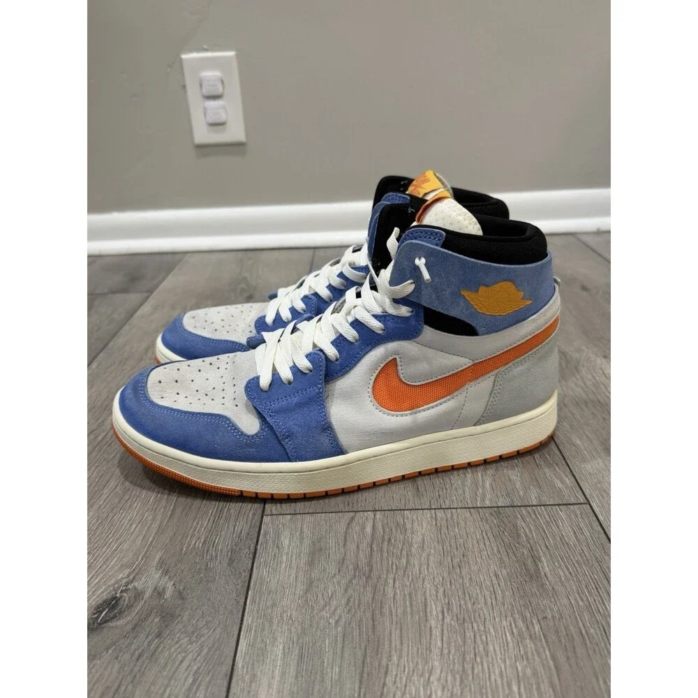 Nike Air Jordan 1 Zoom CMFT 2 Royal Pulse Alpha Orange US 13 DV1307-184